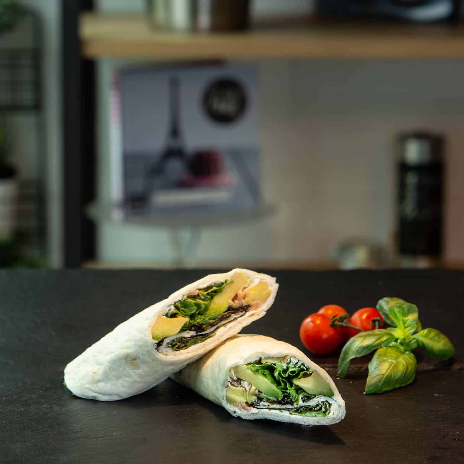 Lachs avocado WRAP