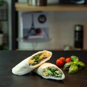 Lachs avocado WRAP